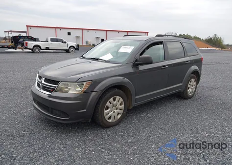 2018 Dodge Journey Se из США, поврежденный, VIN 3C4PDCAB2JT243317